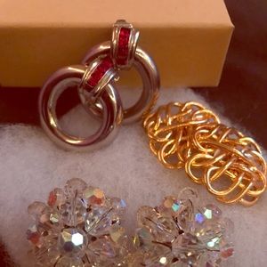 3 pairs of Earrings